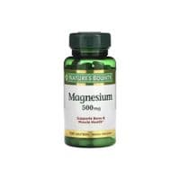 Минералы Nature's Bounty Магний, 500 мг, Magnesium, 100 каплет (NRT-05535)