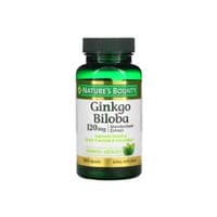 Травы Nature's Bounty Гинкго Билоба, 120 мг, Ginkgo Biloba, 100 капсул (NRT04544)