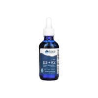 Витамин Trace Minerals Витамины D3 и K2 ионизированные в каплях, Ionic D3+K2, 59 мл (TMR-00671)