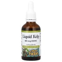 Витаминно-минеральный комплекс Natural Factors Водоросли в каплях, 800 мкг, Liquid Kel, 50 мл (NFS-02909)