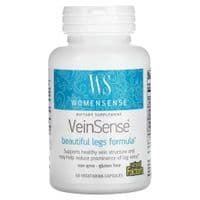 Витаминно-минеральный комплекс Natural Factors Поддержка вен для женщин, WomenSense, VeinSense, 60 вегетарианские (NFS-04943)