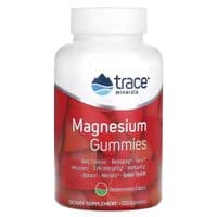 Минералы Trace Minerals Магний, вкус арбуза, Magnesium Gummies, 120 жевательных конфет. (TMR-00488)