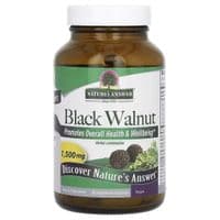 Травы Nature's Answer Черный орех, 1500 мг, Black Walnut, 90 вегетарианских капсул (NTA-16017)