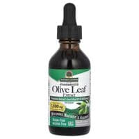 Травы Nature's Answer Экстракт листьев растительного масла без спирта, 1500 мг, Olive Leaf Extract, 60 (NTA-00653)