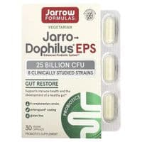 Пробиотики Jarrow Formulas Пробиотики, 25 млрд КОЕ, Jarro-Dophilus EPS, 30 вегетарианских ка (JRW-03040)