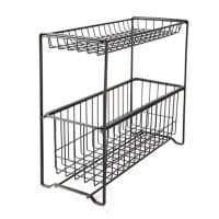 Кух.прилад RINGEL Raum двоярусна полиця 39.5*15.2*32 чорна (RG-023b)