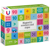 Магнітні цифри і знаки. Великий набір