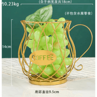 Блюдо VIVA LACY MUG GOLD д/фруктів/18x14x9.5 см (B090059)