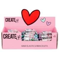 Набор резинок для волос – 3шт. CREATE IT! в ассортименте