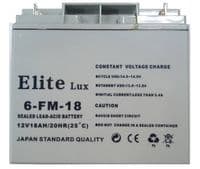 Аккумуляторная батарея Elite 12V 18Ah (181х77х167 мм), 5кг, Black, Q4