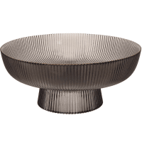 Блюдо VIVA EDGE FUME д/фрукт.на ніжці/ 26.5х11 см (B100066)