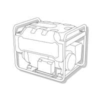 Генератор Enersol дизельный, 1-ф, 13.0 kW, дигун HR998F, 3000 об/мин, вес 280 кг (SKDS-13EBA)