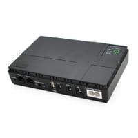 ИБП Voltronic UPS-18W DC1018P для роутеров/коммутаторов/PON/POE-430, 5//9/12V, 1A, 12000MAh(4*3000MAh), Black, BOX