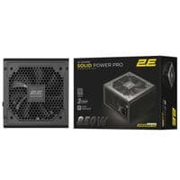 Блок живлення 2E GAMING Solid Power Pro  (850W), >85%, 80+ Bronze, 120mm, 1xMB 24pin(20+4), 2xCPU 8pin(4+4), 3xMolex, 6xSATA, 4xPCIe 8pin(6+2), 1x12VHPWR, Semi Modular