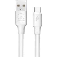 Кабель WUW-X168 USB Lightning 5А білий