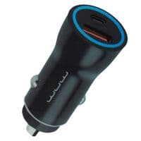 Автомобильное зарядное устройство WUW-C146 PD20W+QC3.0 black