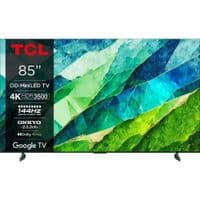 85", Premium QD-Mini LED 4K TV, Google TV, частота оновлення 120 Гц, 3500 ніт (пікова), локальне затемнення (2304 зони)