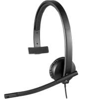 Навушники LOGITECH H570e Corded Mono USB Headset (Teams version) - BLACK - EMEA28-935 - USB-A