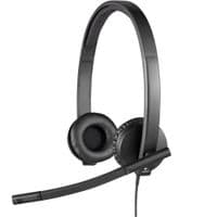 Навушники LOGITECH H570e Corded Stereo USB Headset (Teams version) - BLACK - EMEA28-935 - USB-A