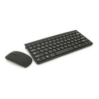 Комплект беспроводной KM908 (KB+Mouse), (Eng/Pyc), 2.4G, 78 клавиш, Black, Box