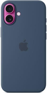 iPhone 16 Plus Silicone Case with MagSafe - Denim,Model A3314