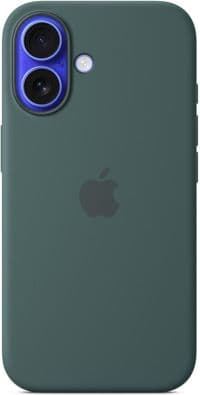 iPhone 16 Silicone Case with MagSafe - Lake Green,Model A3313