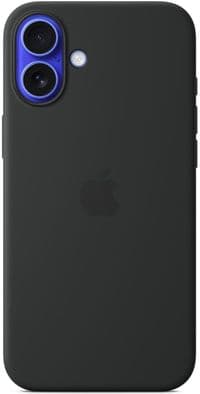 iPhone 16 Plus Silicone Case with MagSafe - Black,Model A3314