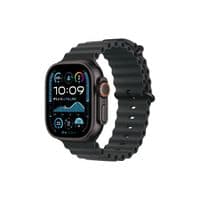 Apple Watch Ultra 2 2024 GPS + Cellular 49mm Black Titanium Case with Black Ocean Band,Model A2986