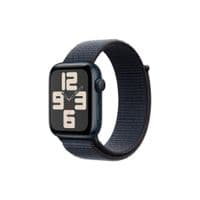 Apple Watch SE 2024 GPS 44mm Midnight Aluminium Case with Ink Sport Loop,Model A2723