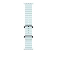 49mm Ice Blue Ocean Band - Black Titanium Finish