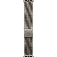 49mm Natural Titanium Milanese Loop - Medium