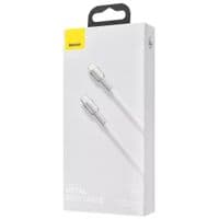 Кабель Baseus Cafule Metal USB Type-C-Lightning, 20W, 1м Black (6953156202061)