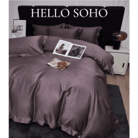 Комплект постільної білизни SOHO Євро Boutique 200*230 Сircle Plum