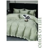 Комплект постільної білизни SOHO Євро Boutique 200*230 Flowers Olive