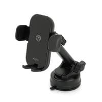 Автодержатель Yesido C197+ Wireless Charging 15W, крепление на торпеду, клямка 50-90мм, Black, Box