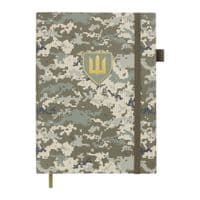 Еженедельник Buromax датированный 2025 MILITARY, А5 светло-зеленый (BM.21134-15)