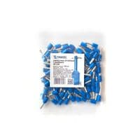 Наконечник кабельный штиревой втулковый с изоляцией 2.5мм.кв синий 100шт