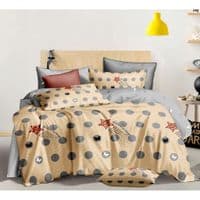 Простыня MirSon Сатин Premium 22-1197 Luanda 200х220 см (2200002308076)