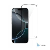 Защитное стекло 2E для Apple iPhone 16 Plus(6.7), 2.5D FCFG, (1 Pack), черная рамка