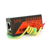 Грозозащита LAN 10 / 100M, 0-220V ( защита Вход = 5KA, Макс = 10KA)