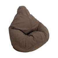 Кресло-мешок Voltronic груша, размер (XXL) 120х90 Велюр Great Cappucino