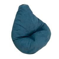 Кресло-мешок Voltronic груша, размер (XXL) 120х90 Велюр Great Denim