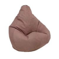 Кресло-мешок Voltronic груша, размер (XXL) 120х90 Велюр Great Dusty Rose