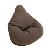 Кресло-мешок Voltronic груша, размер (3XL) 140х100 Велюр Great Cappucino