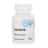 Минералы Thorne Research Селен, (селенометионин), Selenomethionine, 60 капсул (THR-22501)