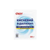 Пятновыводитель O'KEY Кислородный 100% 80 г (4820049384291)