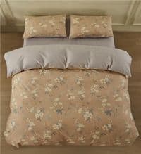 КПБ 2,0сп Ardesto Gloria, підковдра 200х220см, простирадло 230х240см, наволочки (2) 50х70см, 100% бавовна, сатин, магнолія, смужки