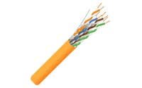 Кабель кручена пара FinMark UTP CAT6 4P 23AWG LSZH помаранчевий 305м внутрішній 