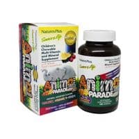 Мультивитамин Natures Plus Мультивитамины для Детей, Вкус Ассорти, Animal Parade, 180 жу (NAP-29982)