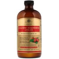 Минералы Solgar Жидкий Кальций+Магний+D3, Calcium Magnesium Citrate+Vi (SOL-35833)